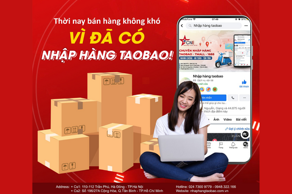 Đơn vị nhập hàng Taobao uy tín và chất lượng