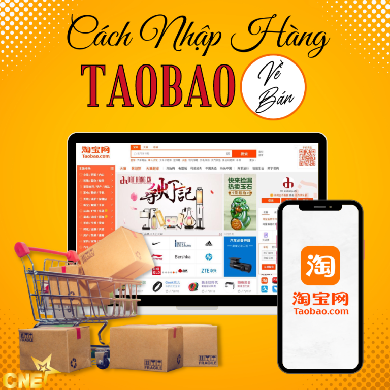 Cách nhập hàng Taobao về bán